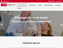 Tablet Screenshot of prikangst.nl